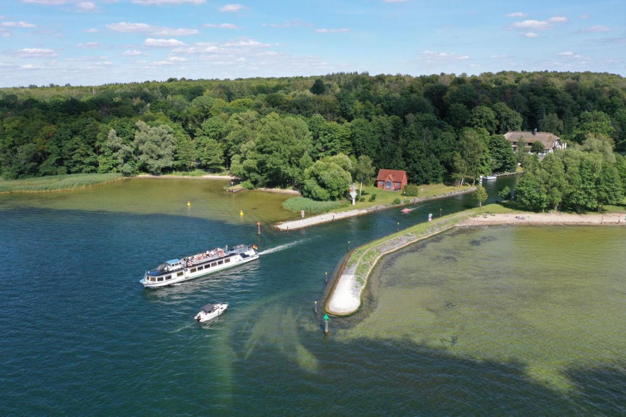 Ferienhaus Mit Whirlpool Und Sup Am Plauer See Мальхов Экстерьер фото